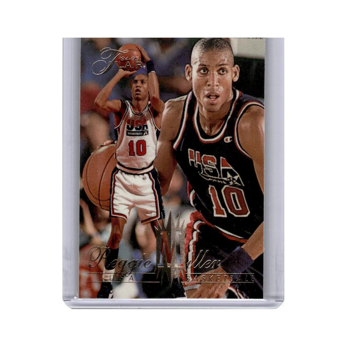 1994 Flair Reggie Miller USA #166