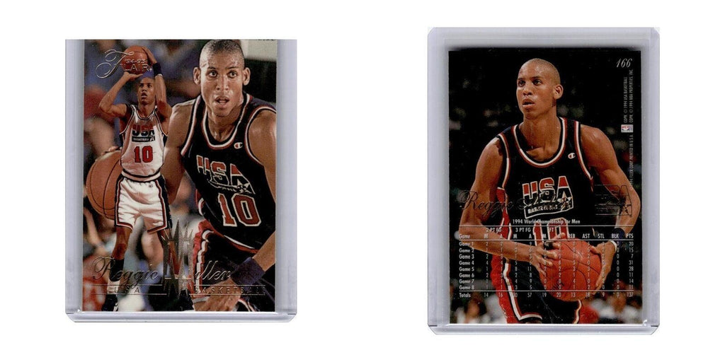 1994 Flair Reggie Miller USA #166