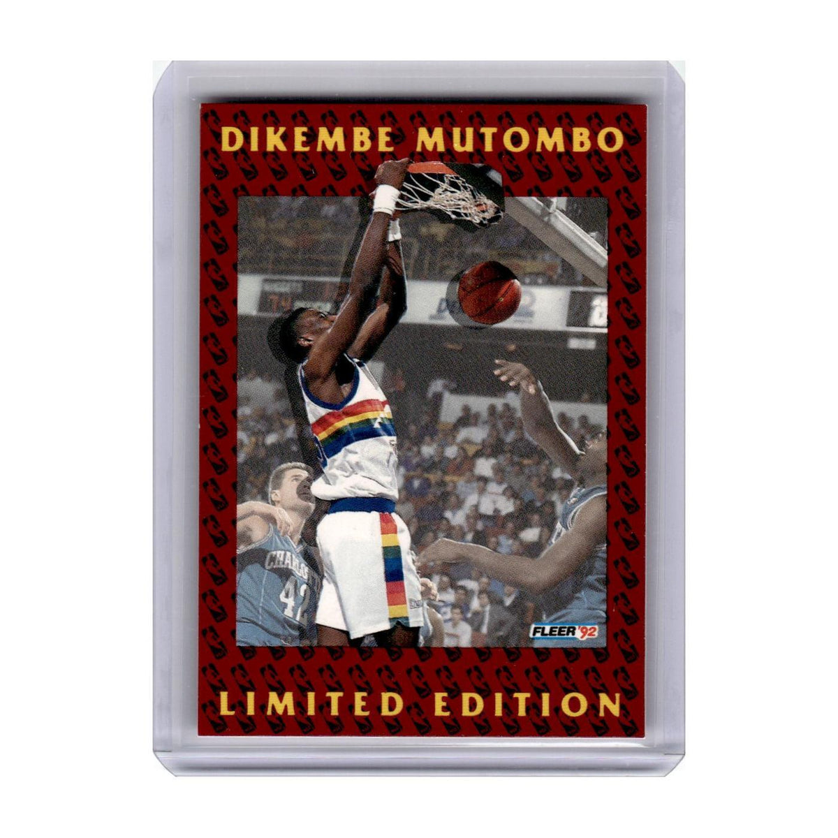 1992 Fleer Dikembe Mutombo Nuggets #4