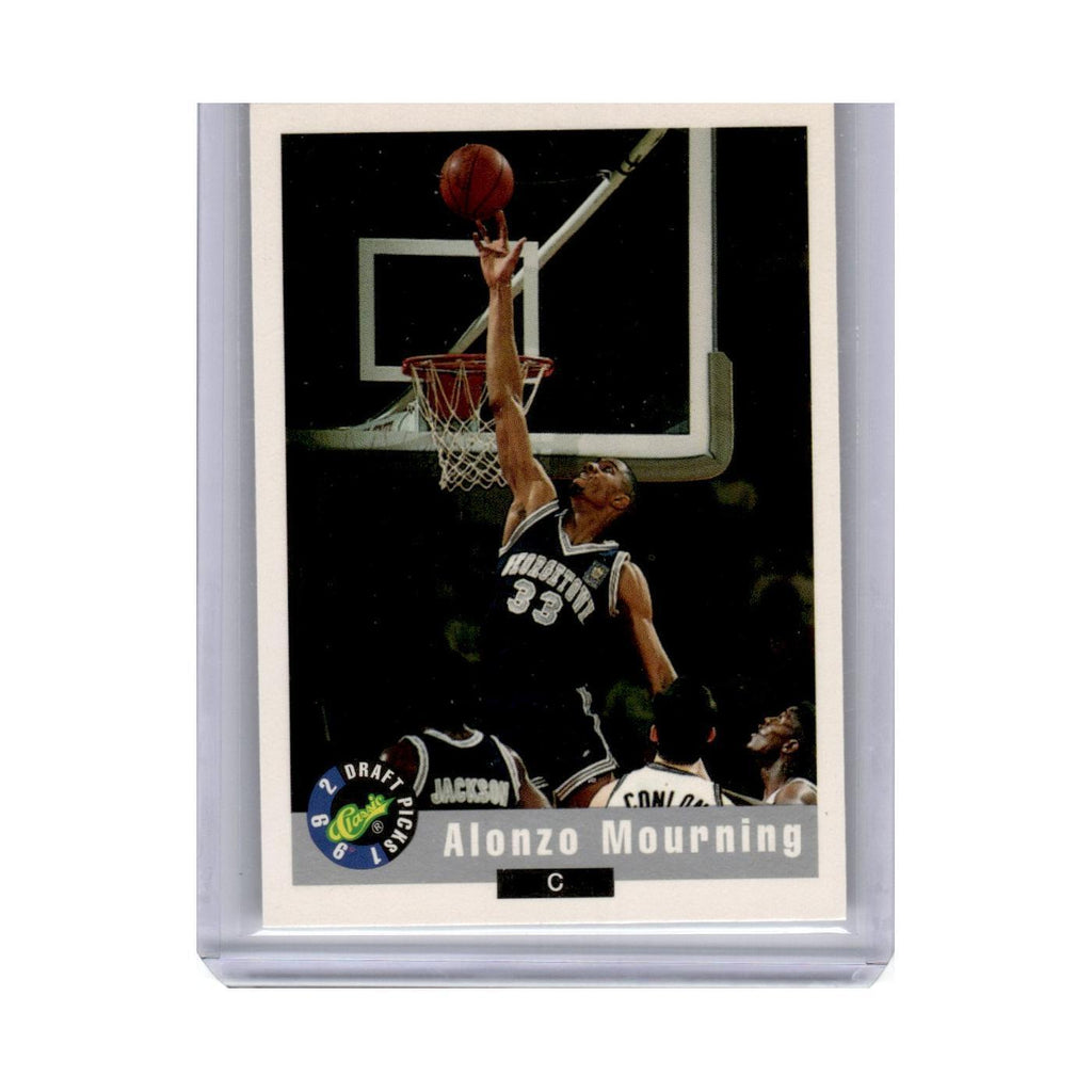 1992 Classic Draft Alonzo Mourning #60