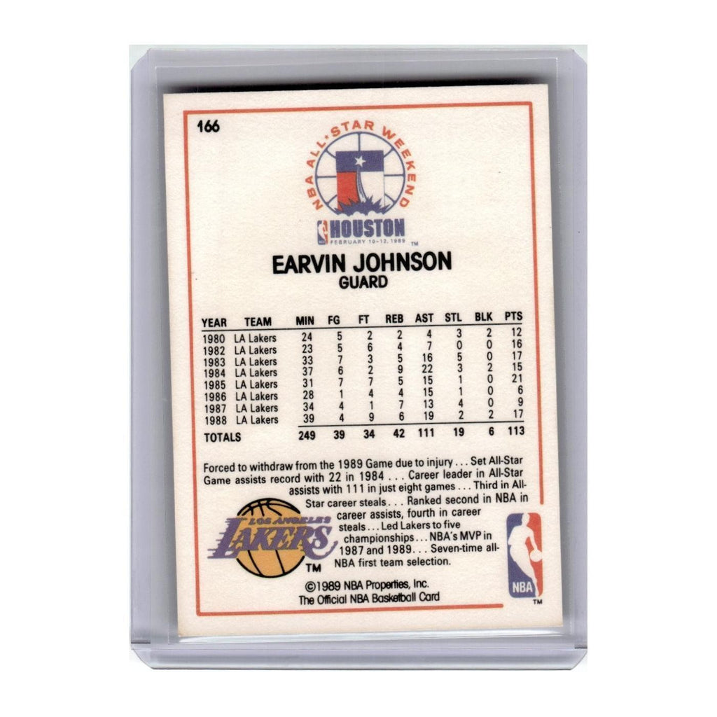 1989 Hoops Earvin Johnson Lakers #166