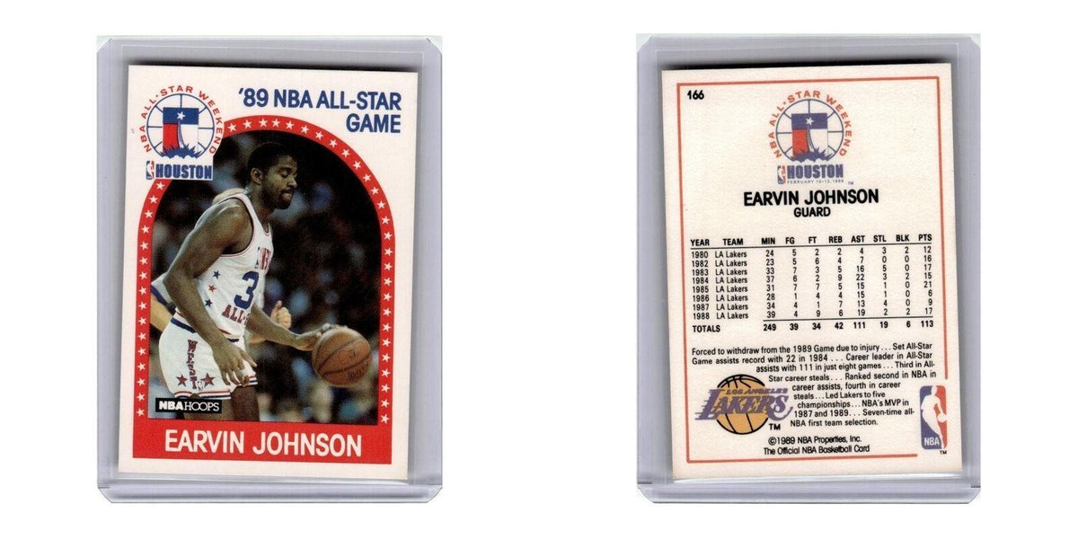1989 Hoops Earvin Johnson Lakers #166