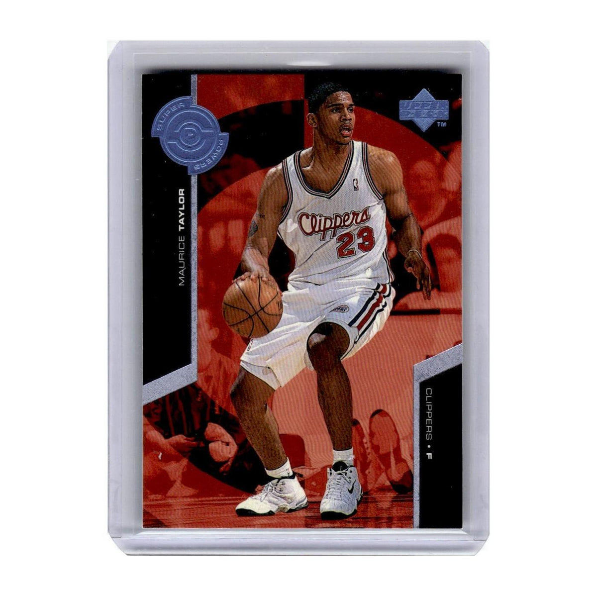 1998 Upper Deck Super Powers Maurice Taylor Clippers #S12