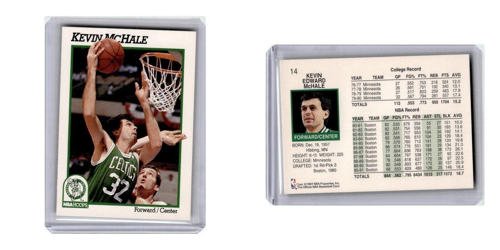1991 Hoops Kevin McHale Celtics #14