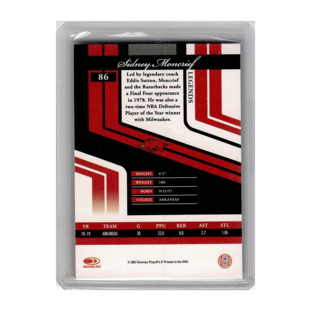 2007 Donruss Elite Sidney Moncrief #86