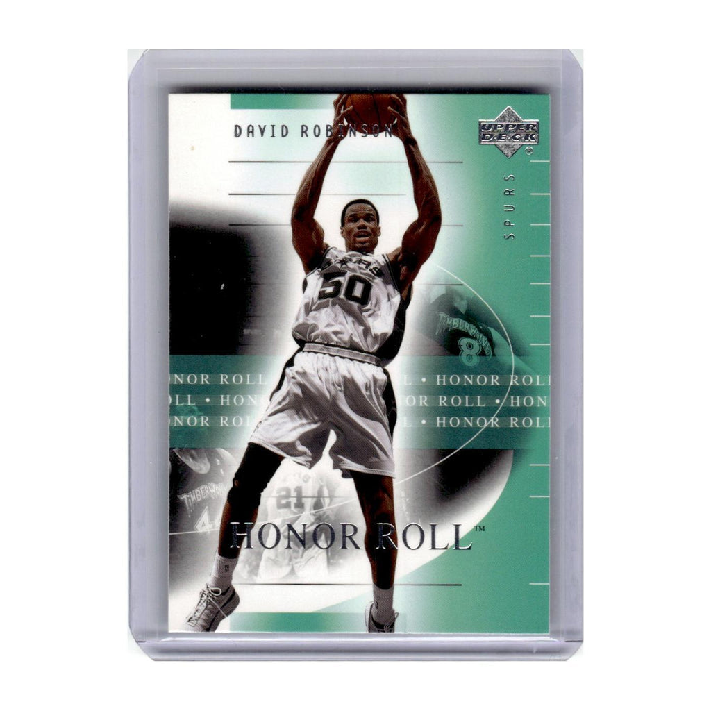 2001 Upper Deck Honor Roll David Robinson Spurs #78