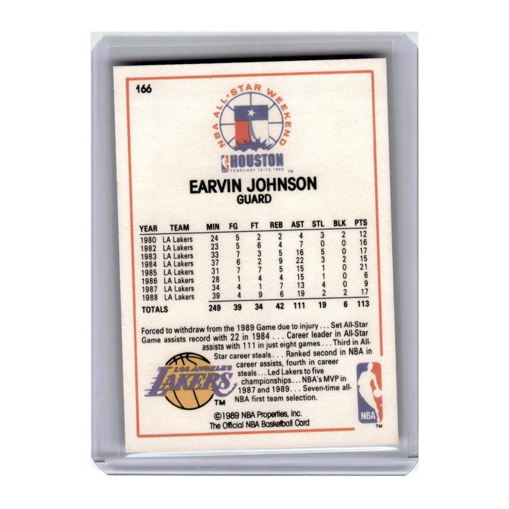 1989 Hoops Earvin Johnson Lakers #166