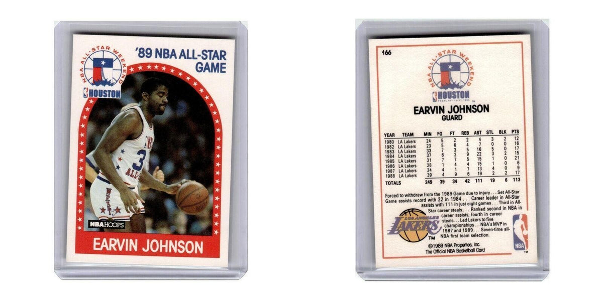 1989 Hoops Earvin Johnson Lakers #166