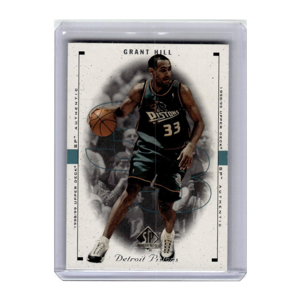 1998 SP Authentic Grant Hill Pistons #31
