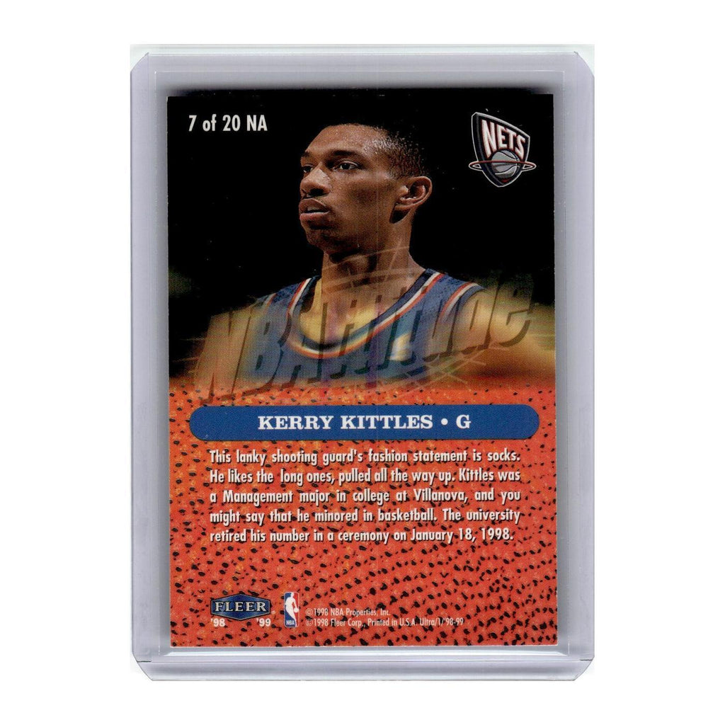 1998 Fleer NBAttitude Kerry Kittles #7NA