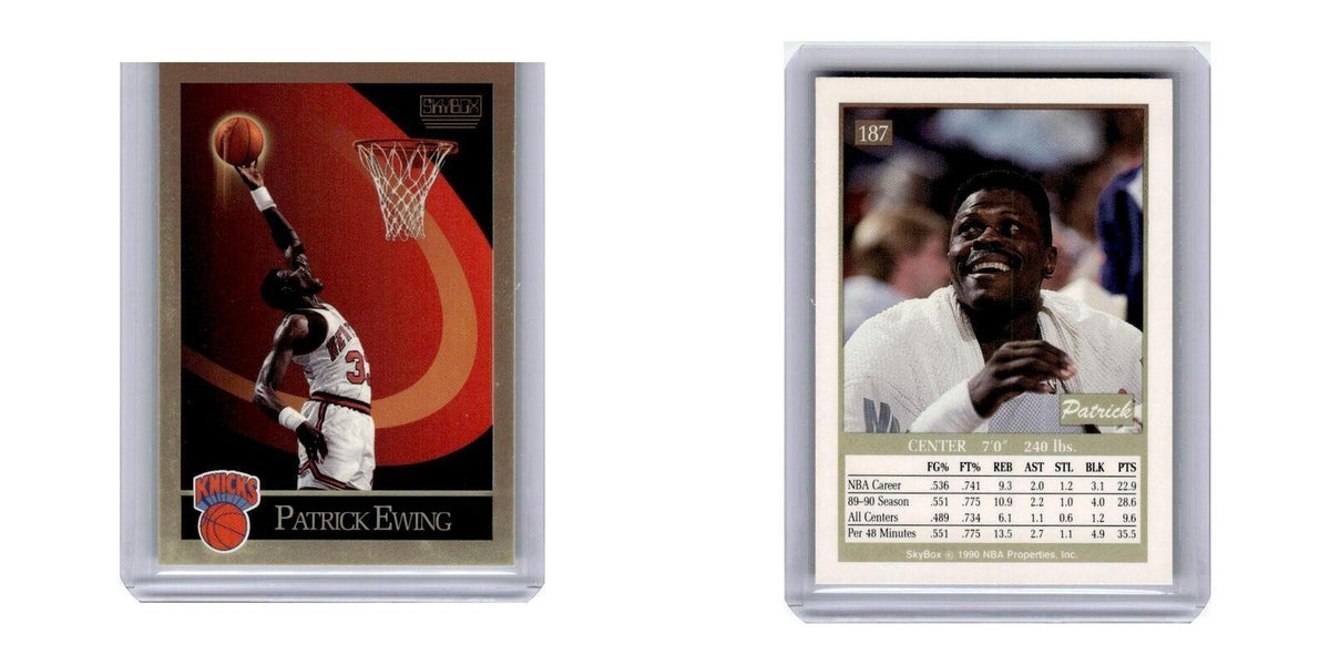 1990 SkyBox Patrick Ewing Knicks #187