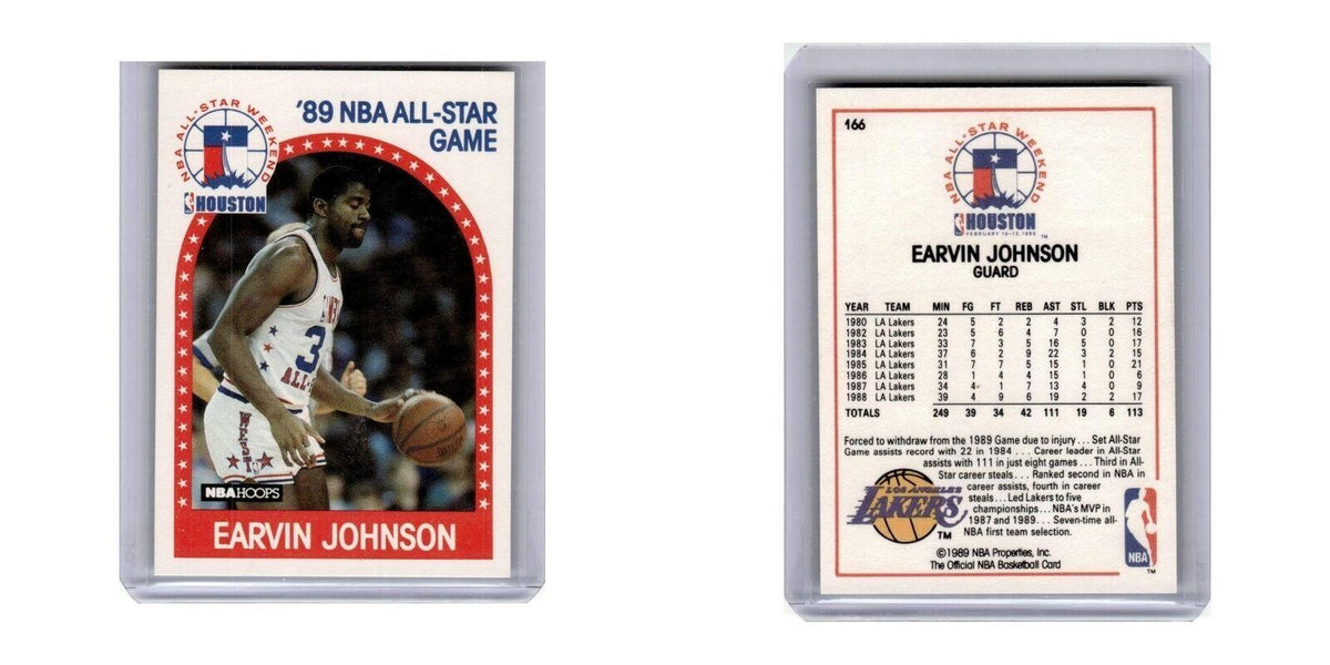 1989 Hoops Earvin Johnson Lakers #166