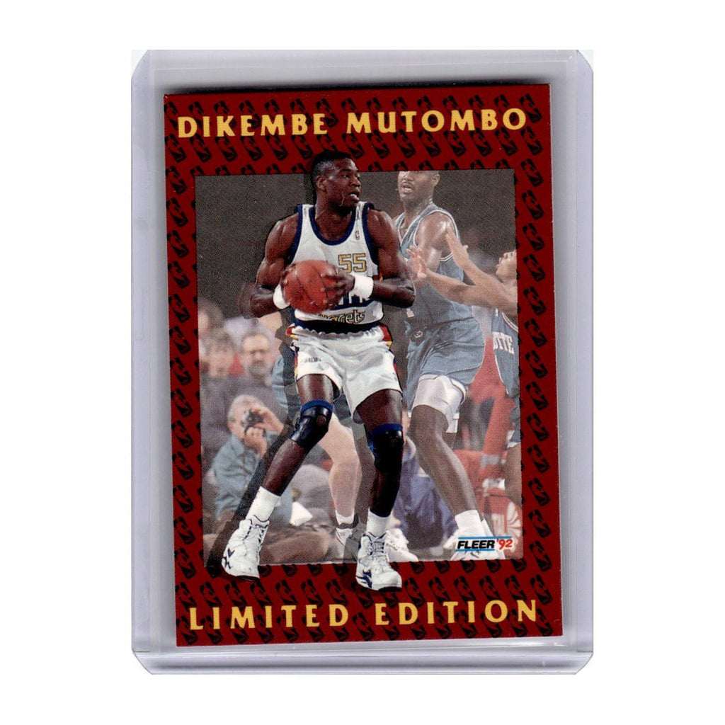 1992 Fleer Dikembe Mutombo Nuggets #2