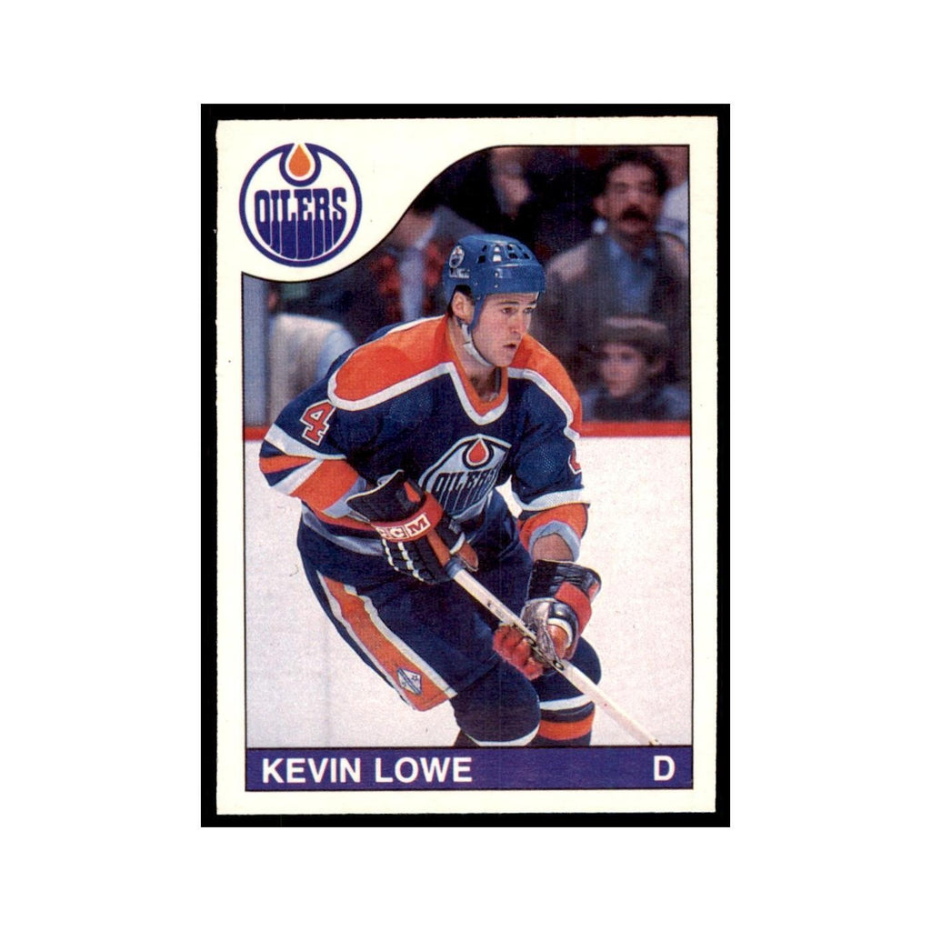 Kevin Lowe 1985 O-Pee-Chee #239 Edmonton Oilers Hockey Card NM