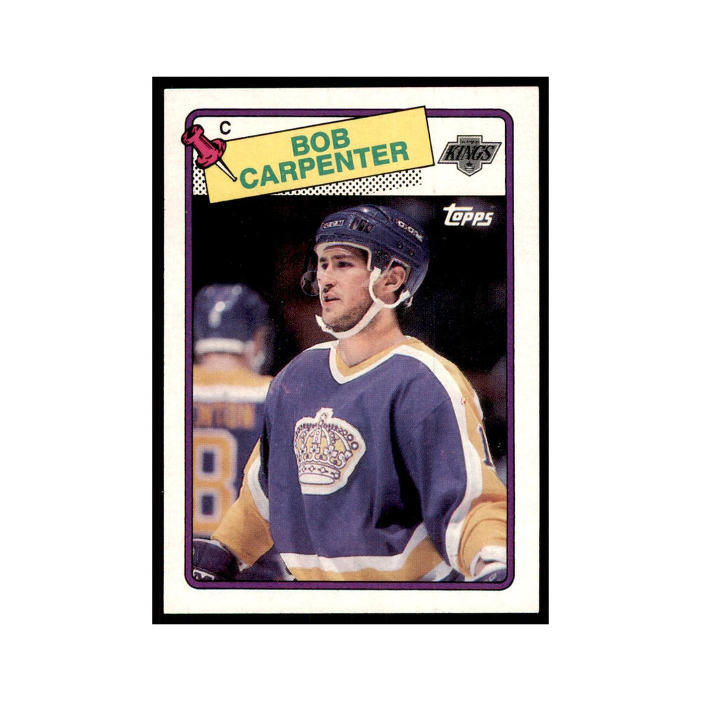 Bob Carpenter 1988 Topps #72 Los Angeles Kings Hockey Card NM