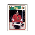 Rick Vaive 1988 Topps #77 Chicago Blackhawks Hockey Card NM