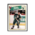 Brian Lawton 1988 Topps #20 Minnesota North Stars Hockey Card NM