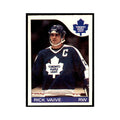 Rick Vaive 1985 O-Pee-Chee #106 Toronto Maple Leafs Hockey Card NM