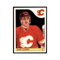 Dan Quinn 1985 O-Pee-Chee #176 Calgary Flames Hockey Card NM