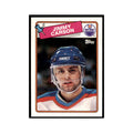 Jimmy Carson 1988 Topps #9 Edmonton Oilers Hockey Card NM