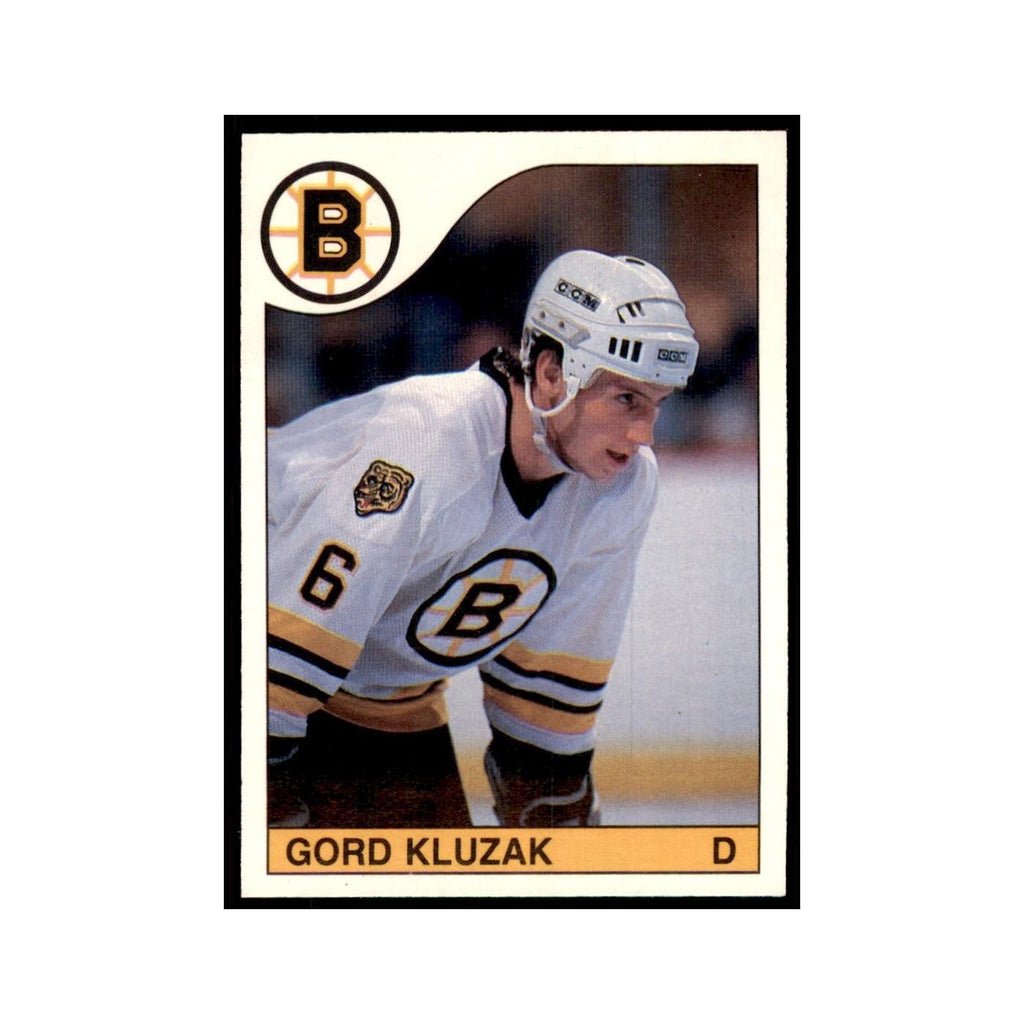 Gord Kluzak 1985 O-Pee-Chee #167 Boston Bruins Hockey Card NM