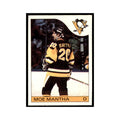 Moe Mantha 1985 O-Pee-Chee #125 Pittsburgh Penguins Hockey Card NM