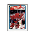 Stephane Richer 1988 Topps #5 Montreal Canadiens Hockey Card NM