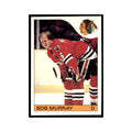 Bob Murray 1985 O-Pee-Chee #114 Chicago Blackhawks Hockey Card NM