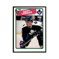 Gary Leeman 1988 Topps #11 Toronto Maple Leafs Hockey Card NM