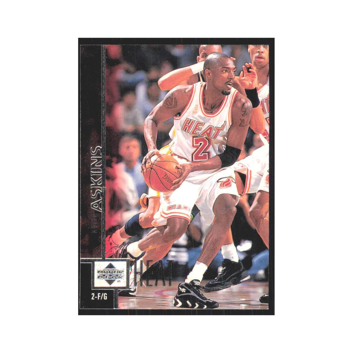 Keith Askins 1997 Upper Deck #63 Miami Heat Basketball Card NM