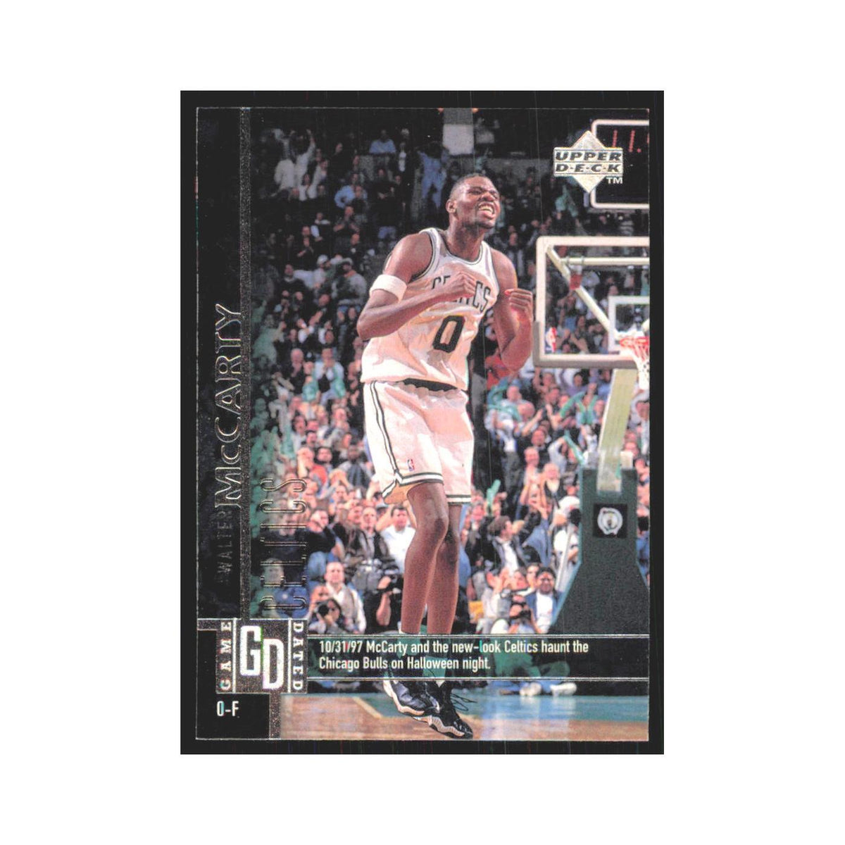 Walter McCarty 1997 Upper Deck #189 Dallas Mavericks Basketball Card NM