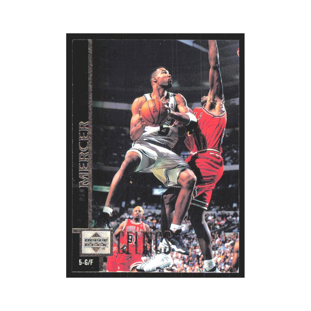 Ron Mercer 1997 Upper Deck #188 Boston Celtics Basketball Card NM