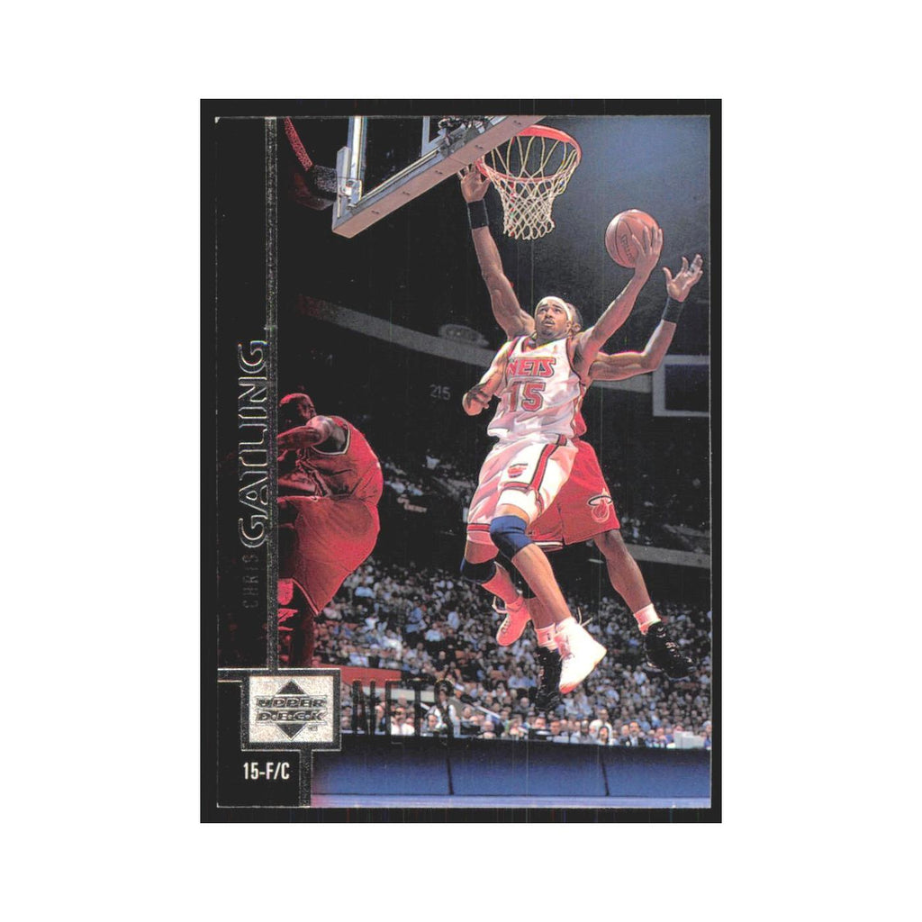 Chris Gatling 1997 Upper Deck #78 New Jersey Nets Basketball Card NM