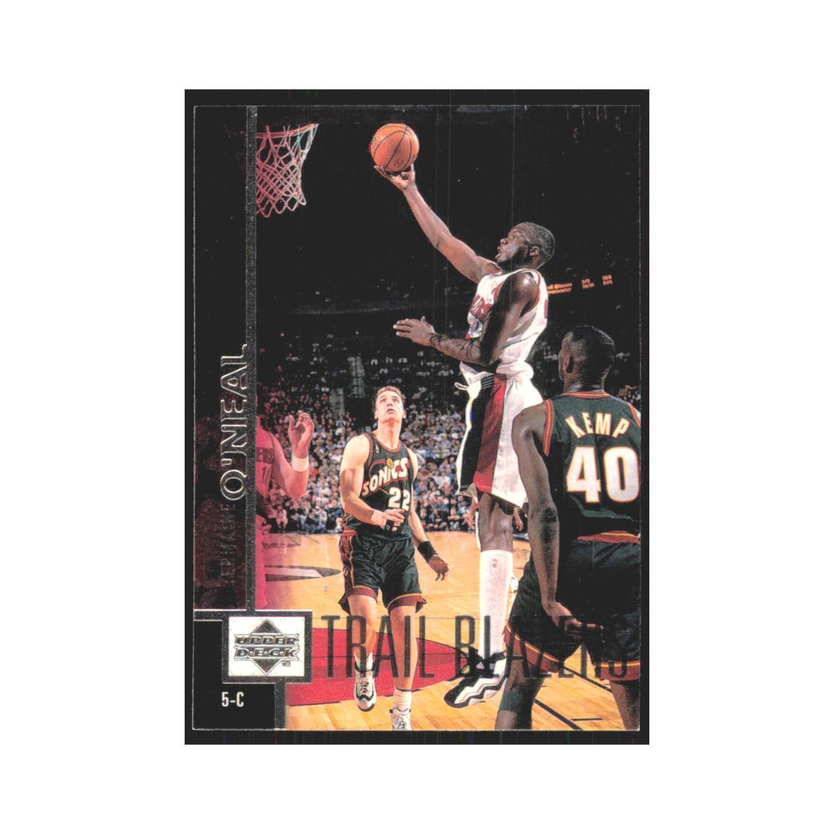 Jermaine O'Neal 1997 Upper Deck #5 Seattle SuperSonics Basketball Card NM