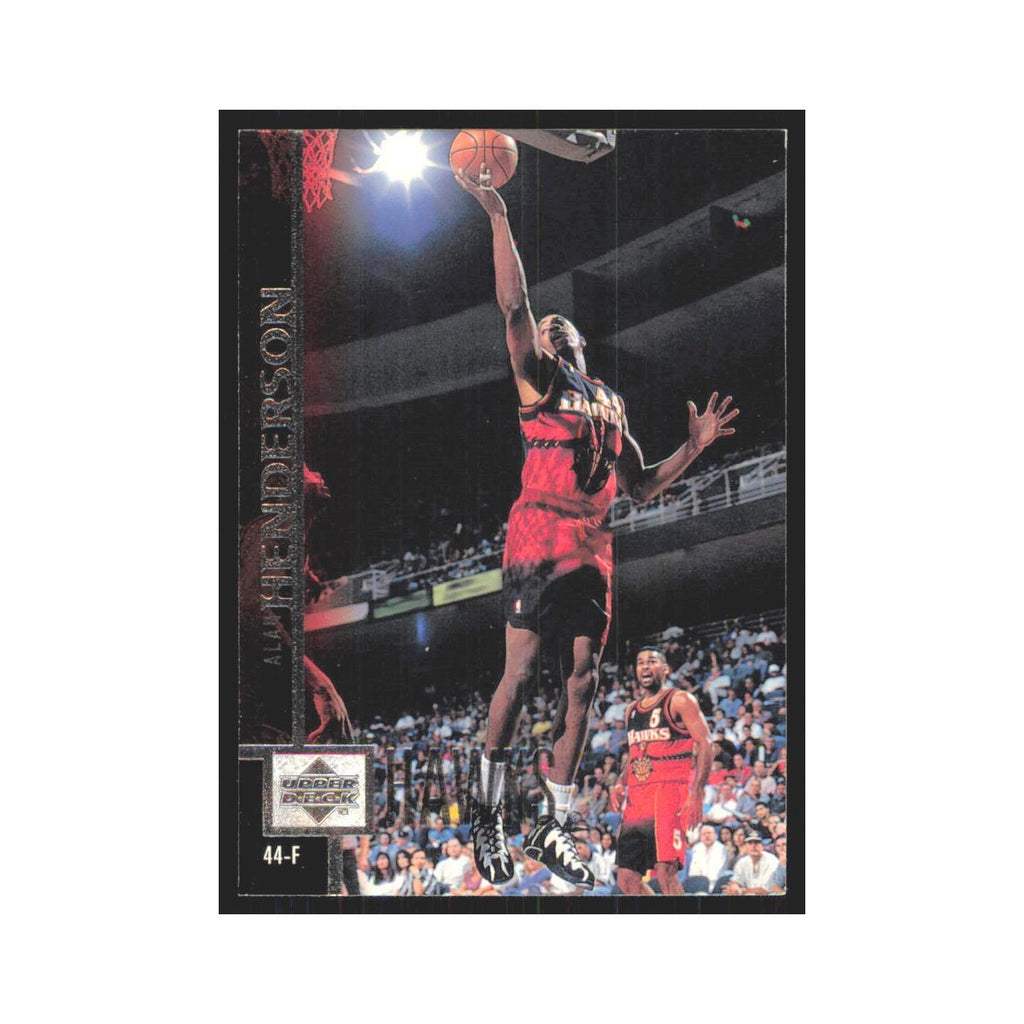 Alan Henderson 1997 Upper Deck #3 Atlanta Hawks Basketball Card NM