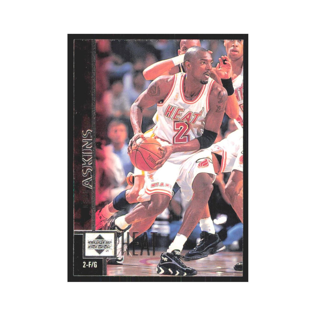 Keith Askins 1997 Upper Deck #63 Miami Heat Basketball Card NM