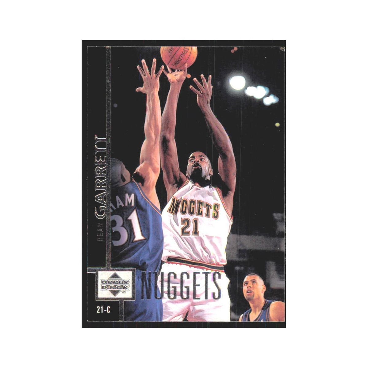 Dean Garrett 1997 Upper Deck #212 Denver Nuggets Basketball Card NM
