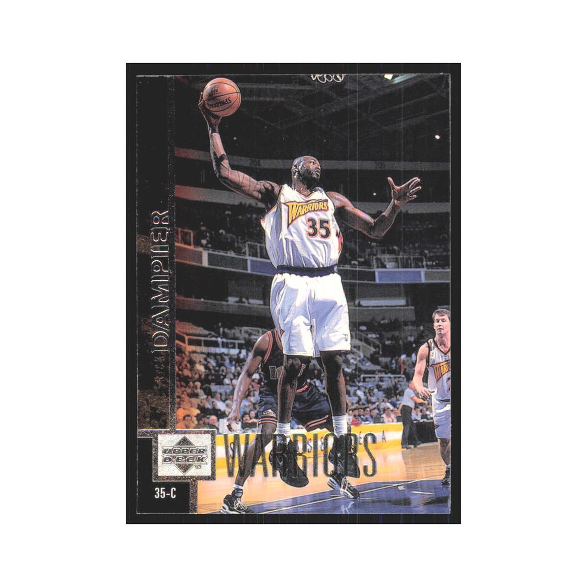 Erick Dampier 1997 Upper Deck #220 Golden State Warriors Basketball Card NM