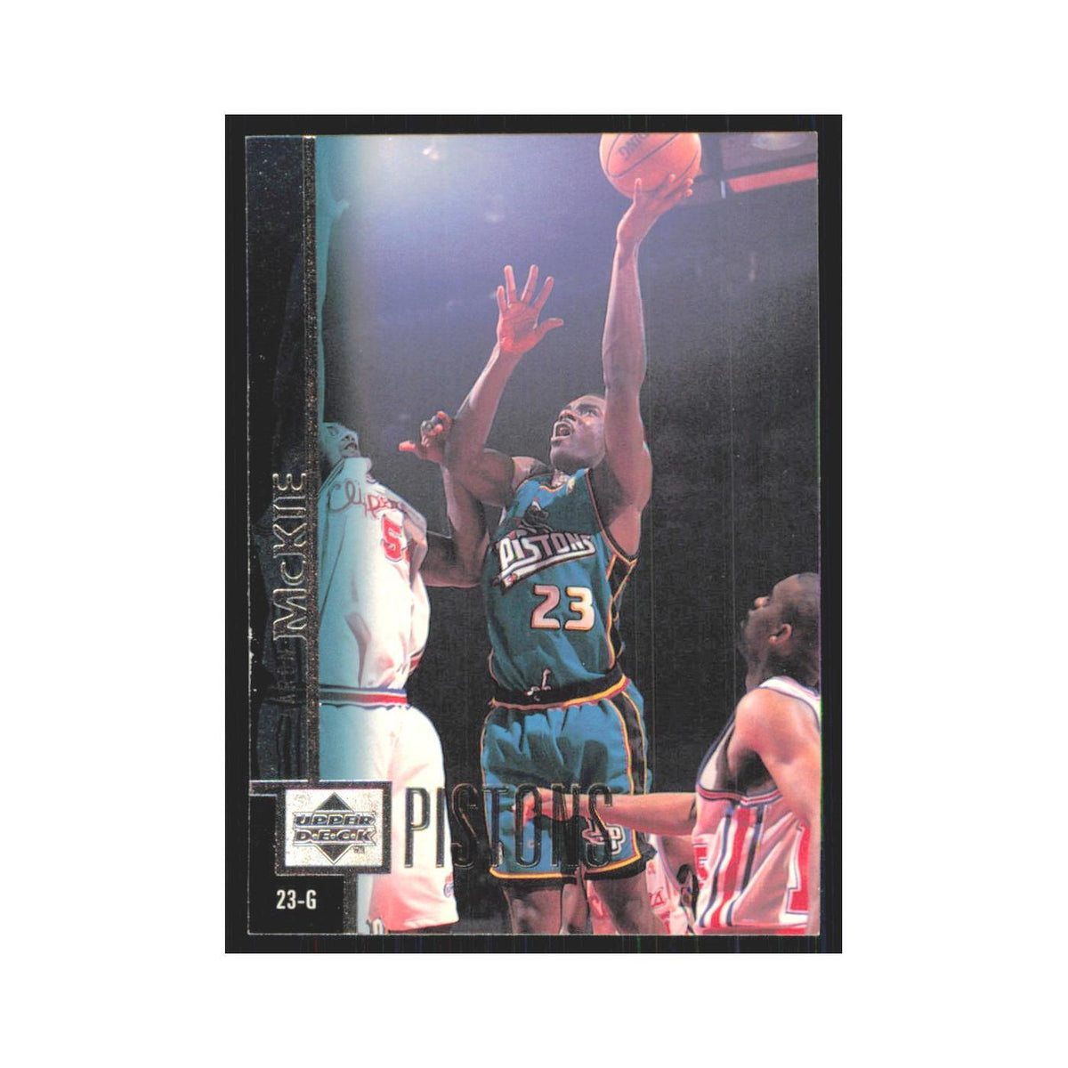 Aaron McKie 1997 Upper Deck #215 Detroit Pistons Basketball Card NM