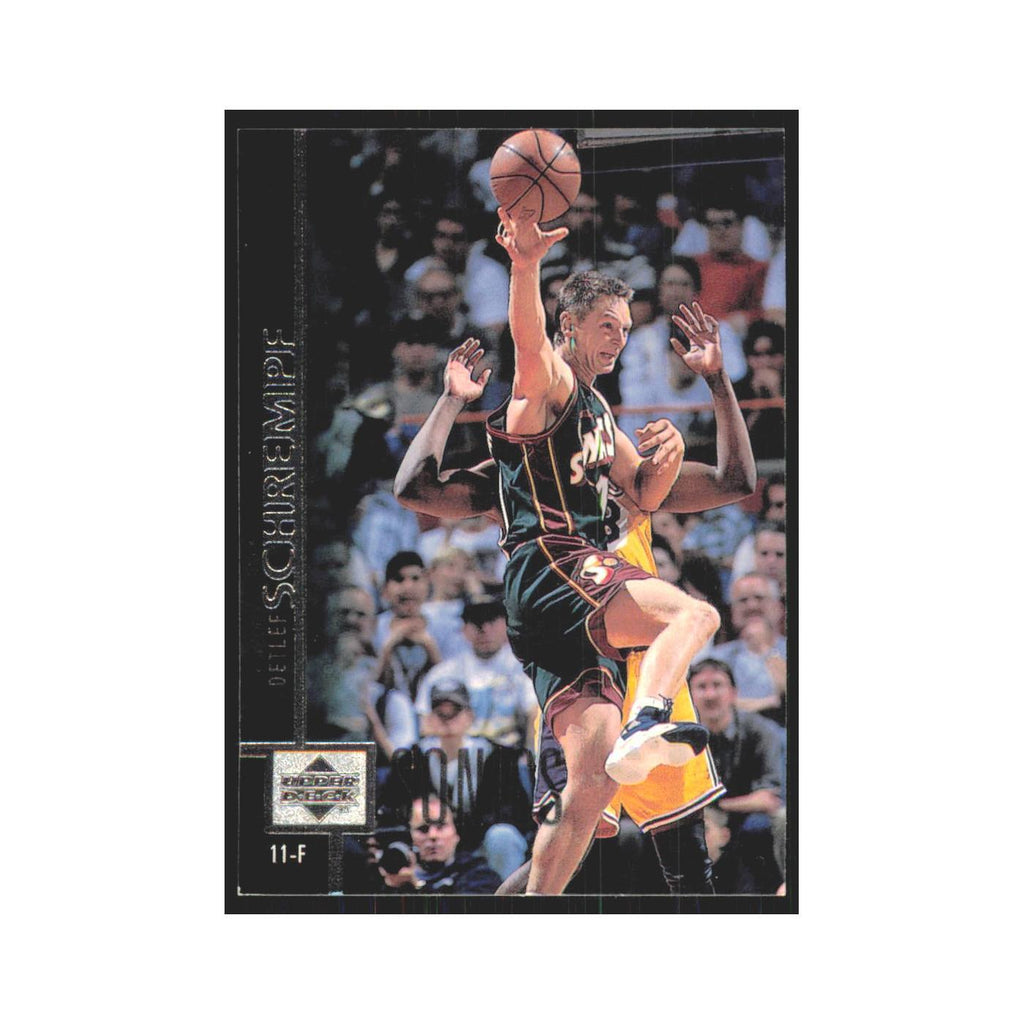 Detlef Schrempf 1997 Upper Deck #119 Seattle SuperSonics Basketball Card NM