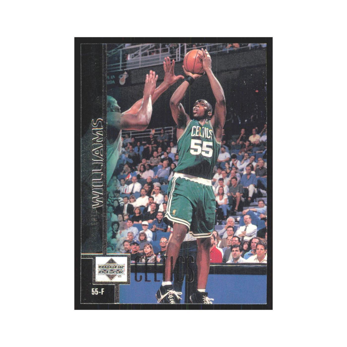 Eric Williams 1997 Upper Deck #8 Boston Celtics Basketball Card NM