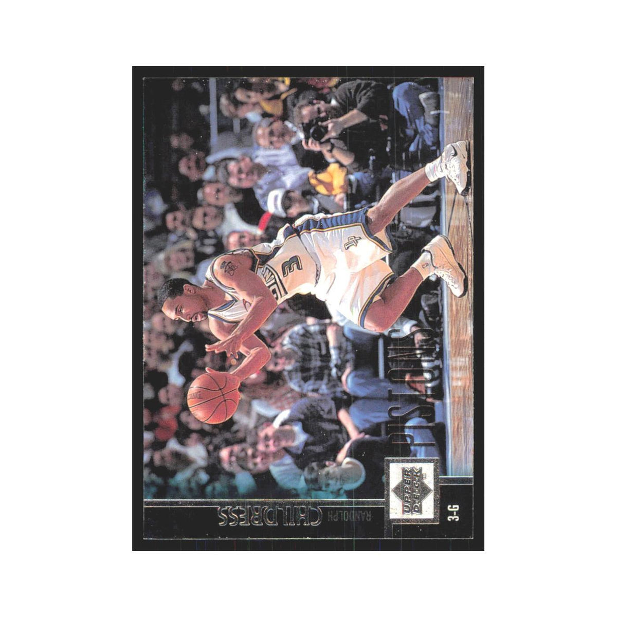Randolph Childress 1997 Upper Deck #33 Detroit Pistons Basketball Card NM