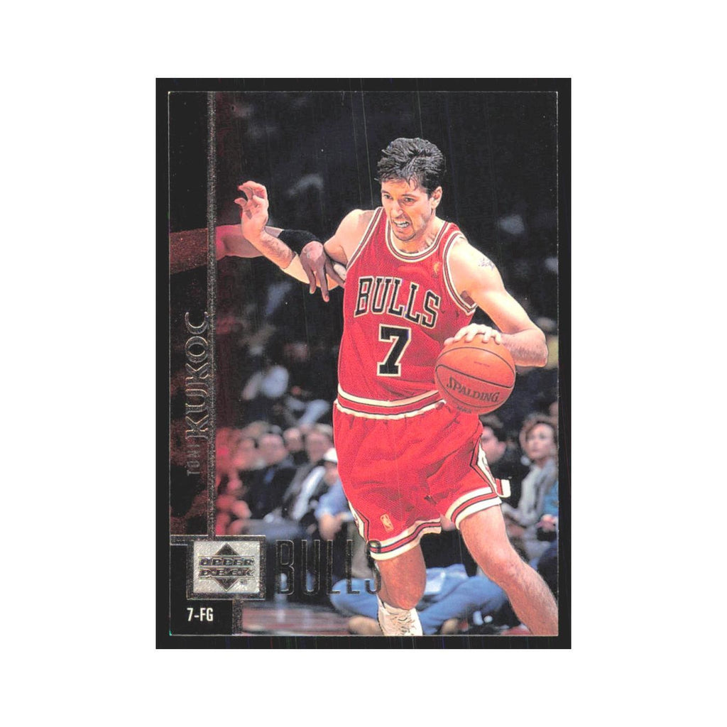 Toni Kukoc 1997 Upper Deck #16 Chicago Bulls Basketball Card NM