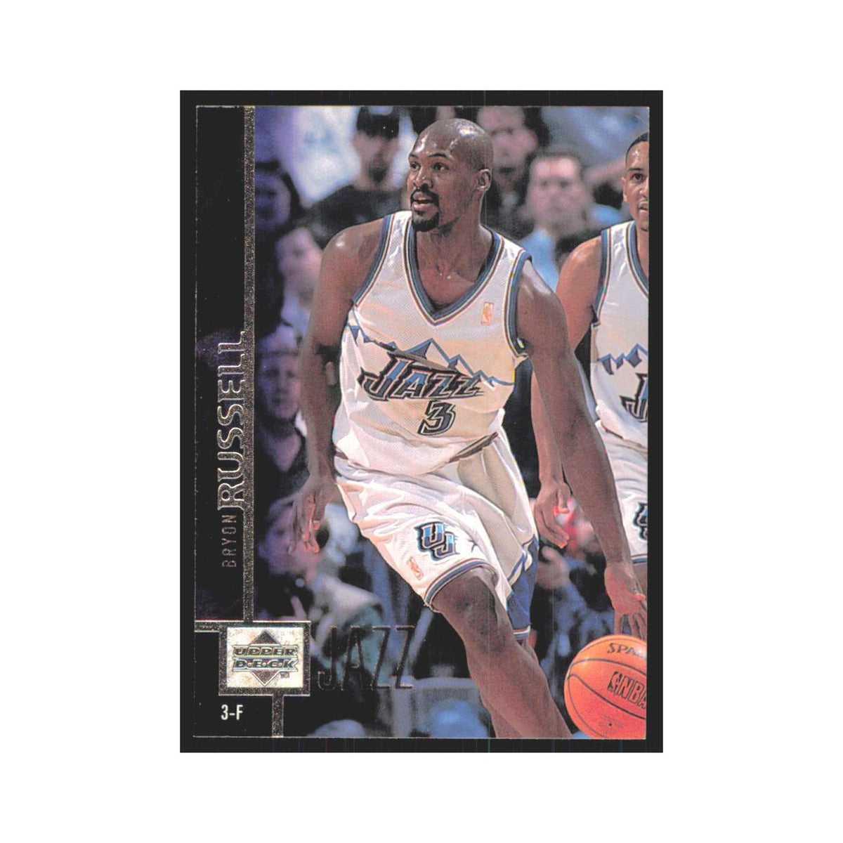 Bryon Russell 1997 Upper Deck #306 Utah Jazz Basketball Card NM