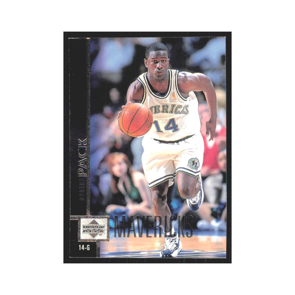 Robert Pack 1997 Upper Deck #27 Dallas Mavericks Basketball Card NM