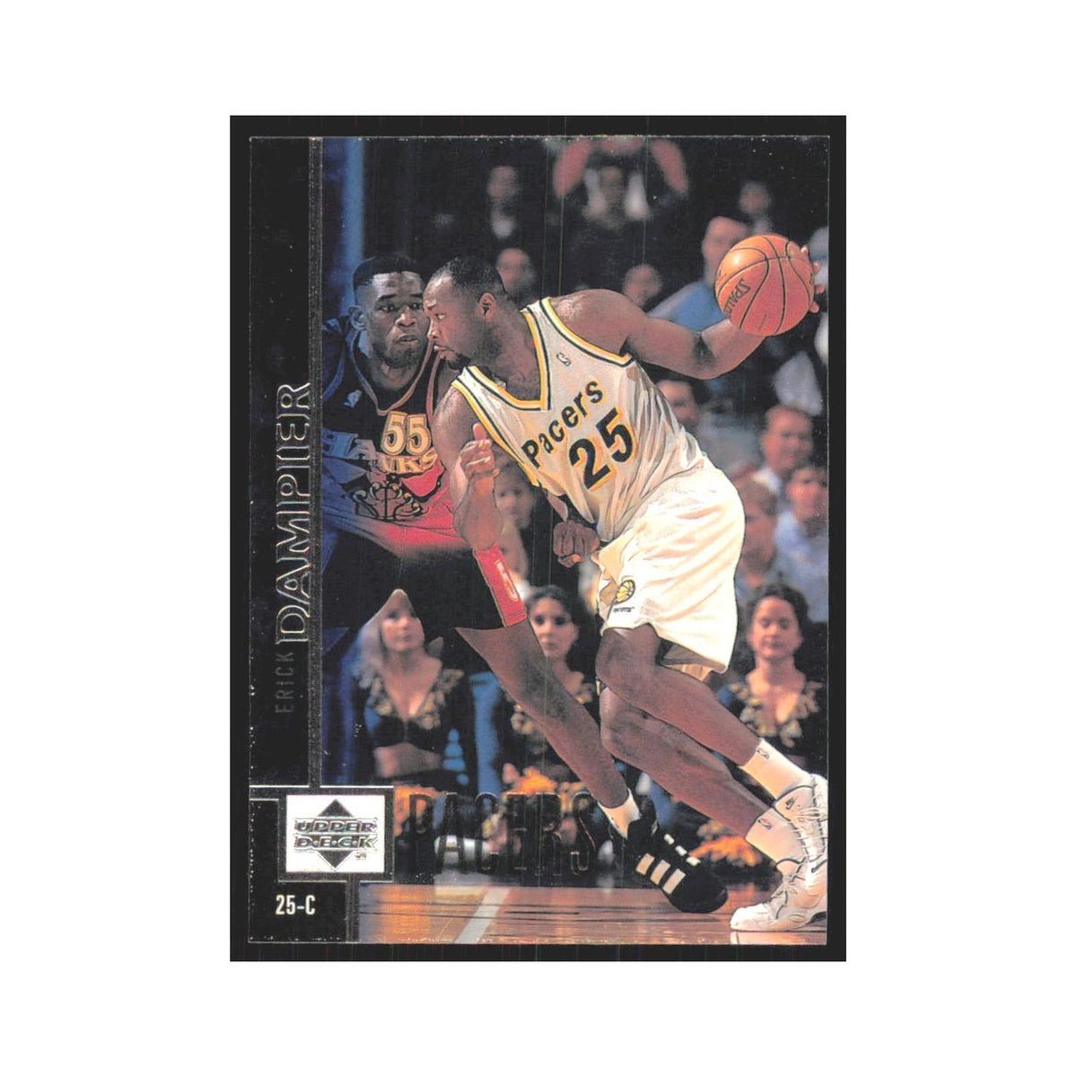 Erick Dampier 1997 Upper Deck #25 Indiana Pacers Basketball Card NM