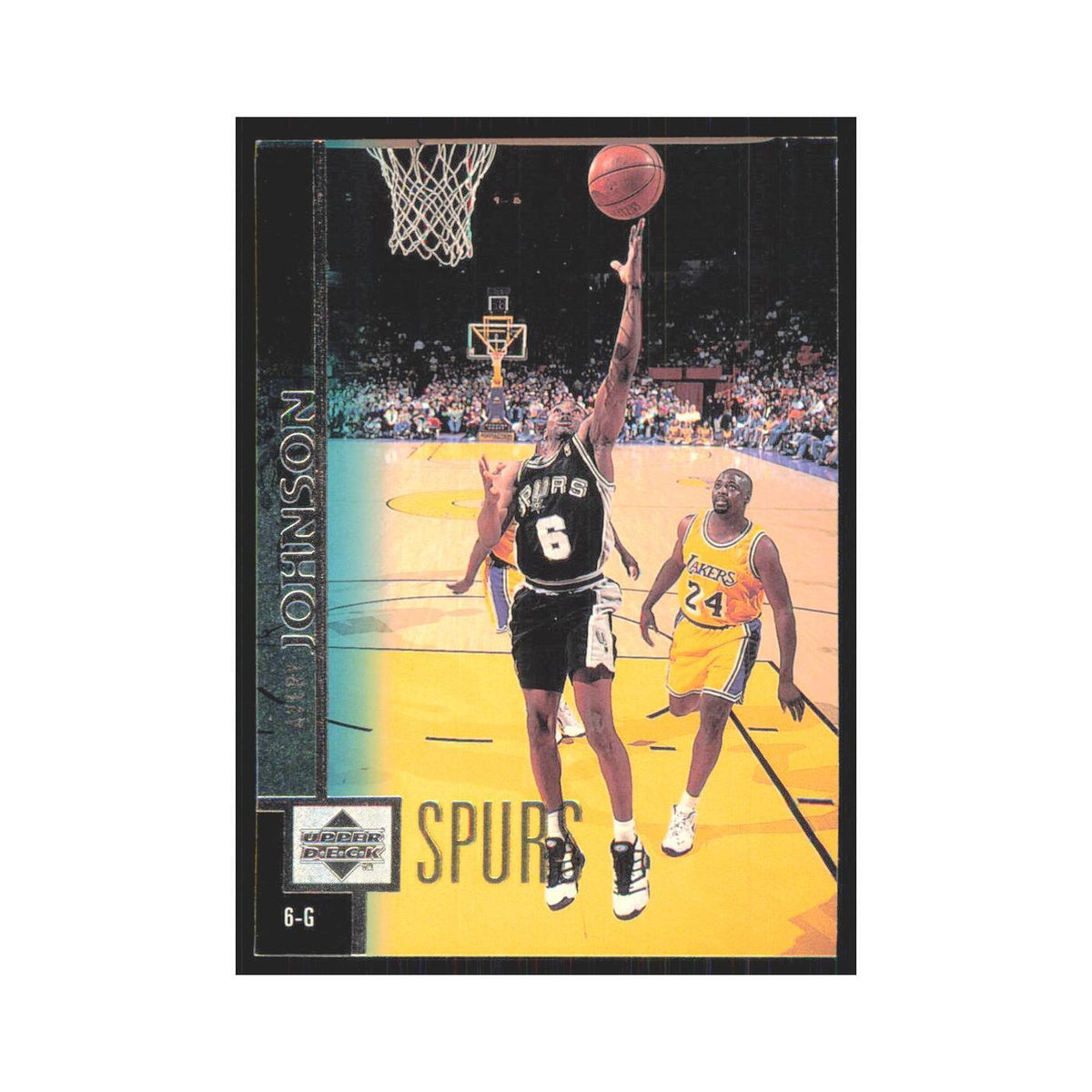 Avery Johnson 1997 Upper Deck #290 San Antonio Spurs Basketball Card NM