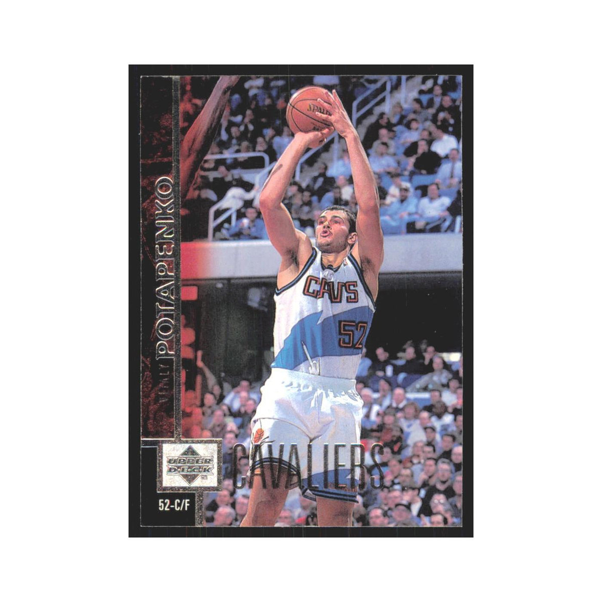 Vitaly Potapenko 1997 Upper Deck #202 Cleveland Cavaliers Basketball Card NM