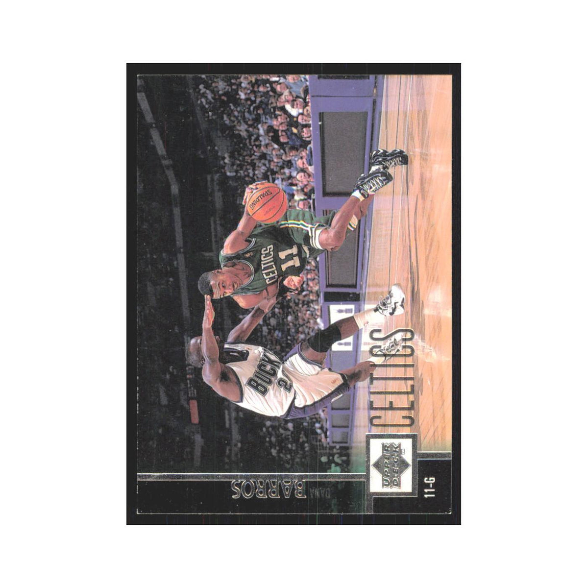 Dana Barros 1997 Upper Deck #5 Boston Celtics Basketball Card NM