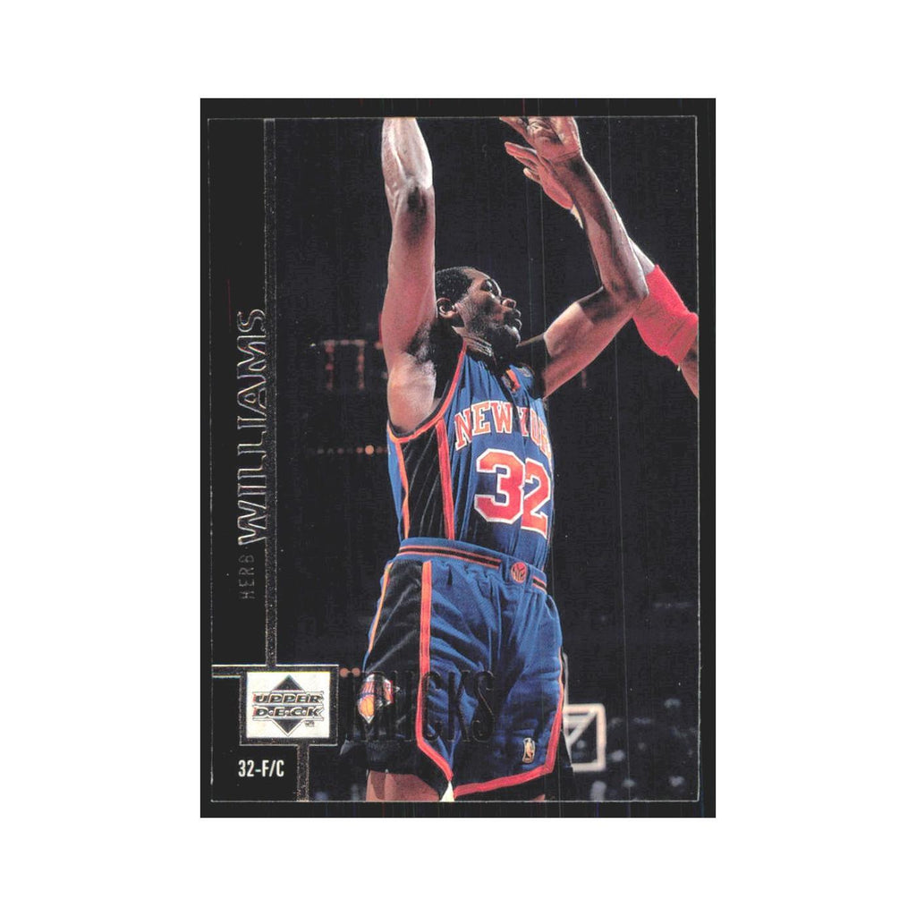 Herb Williams 1997 Upper Deck #263 New York Knicks Basketball Card NM